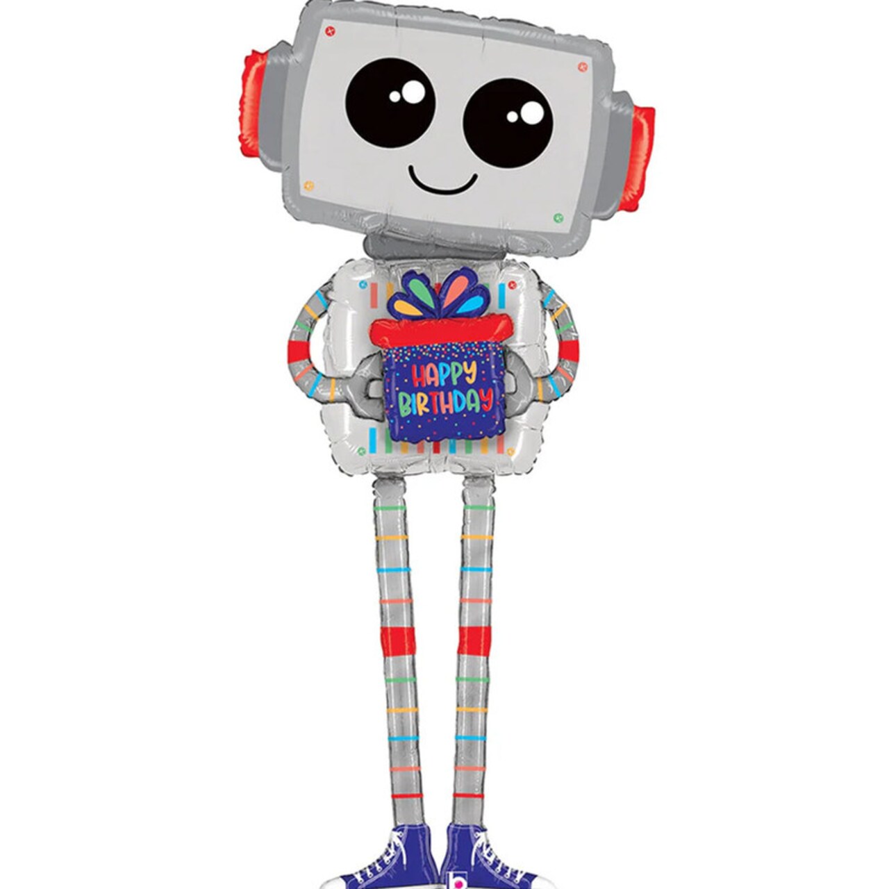 Special Delivery Robot Foil Balloon 60 Inch Large Party Decoration